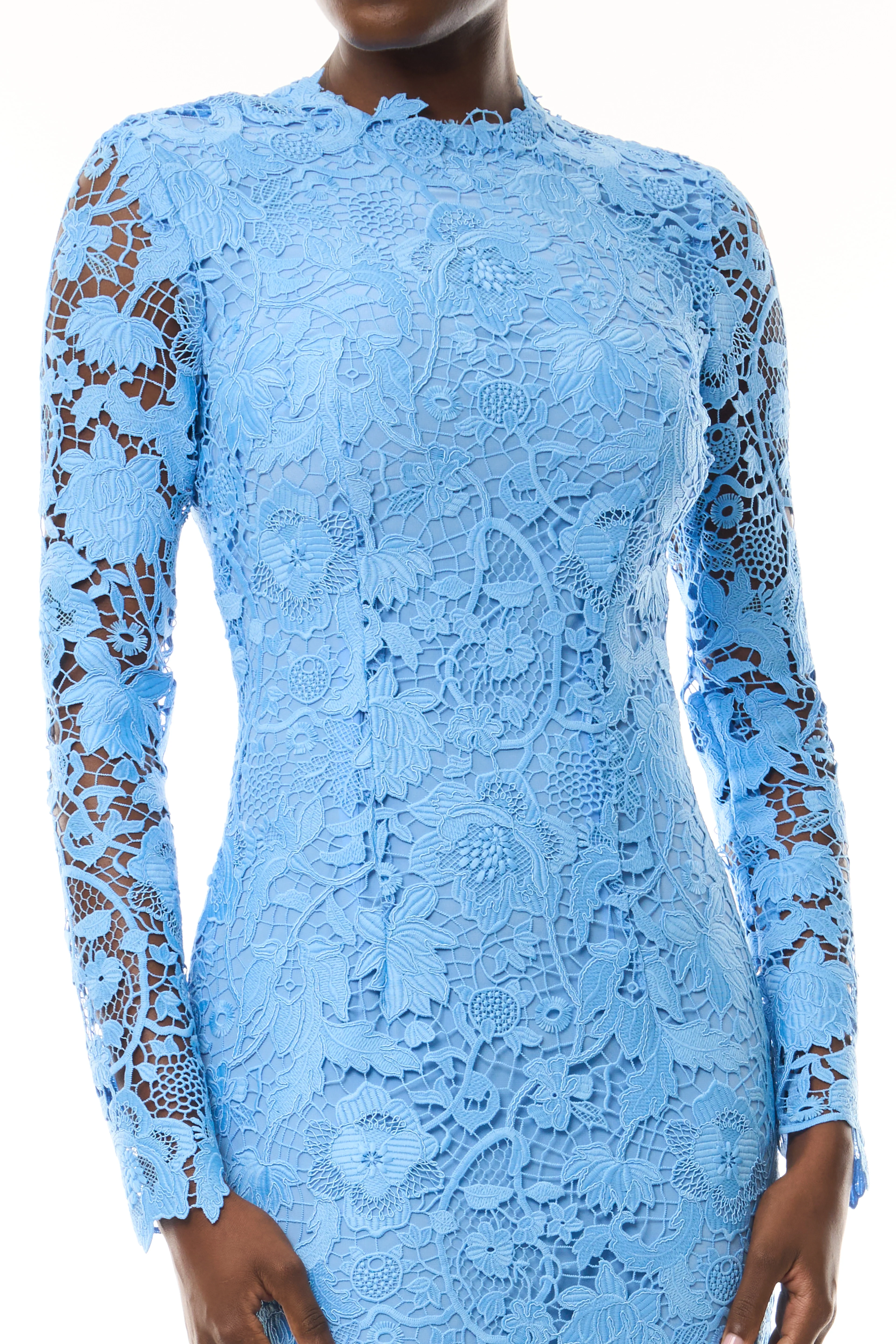 Bluebelle Lace Long Sleeve Dress - Image 2