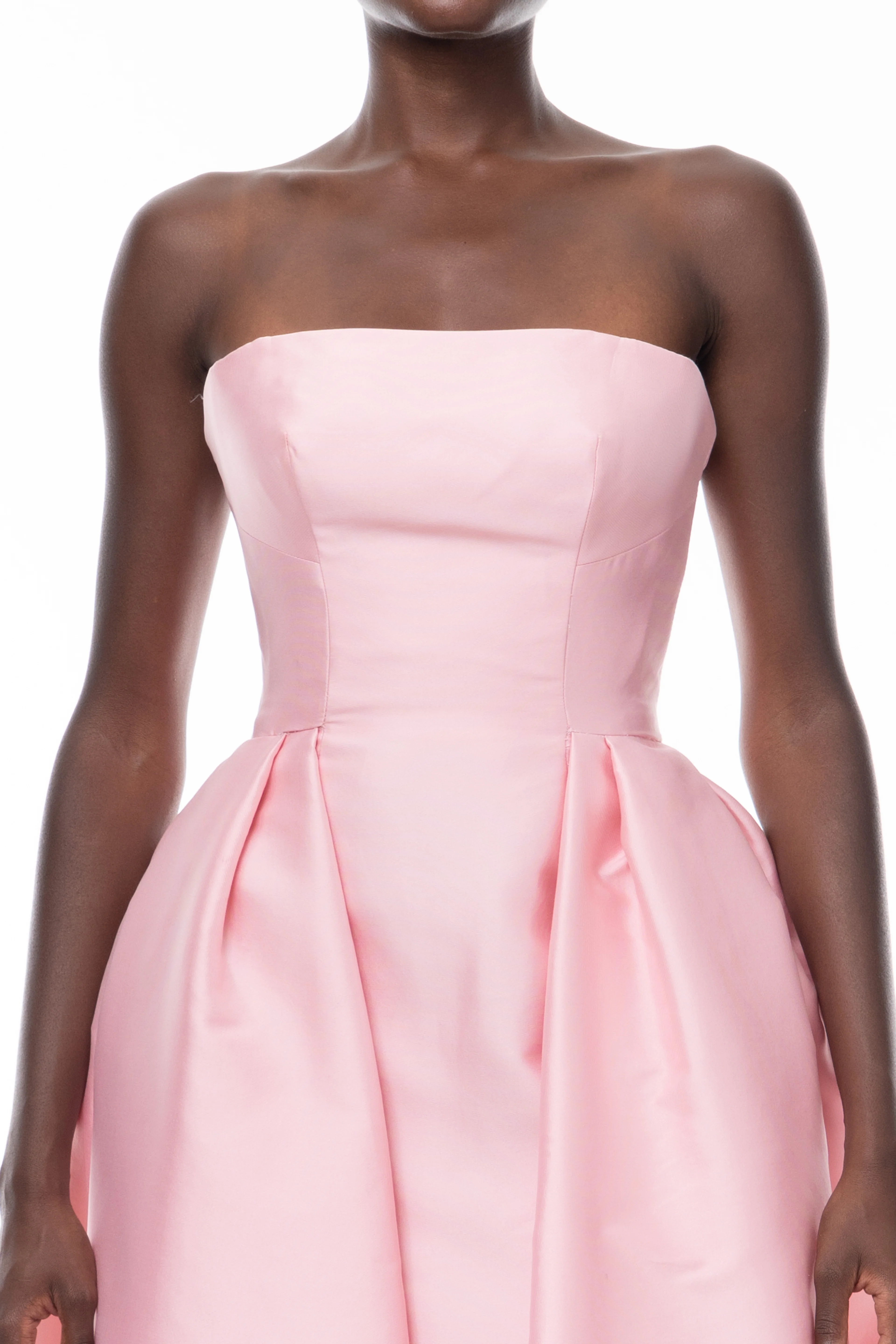 Carnation Strapless Ball Gown - Image 2