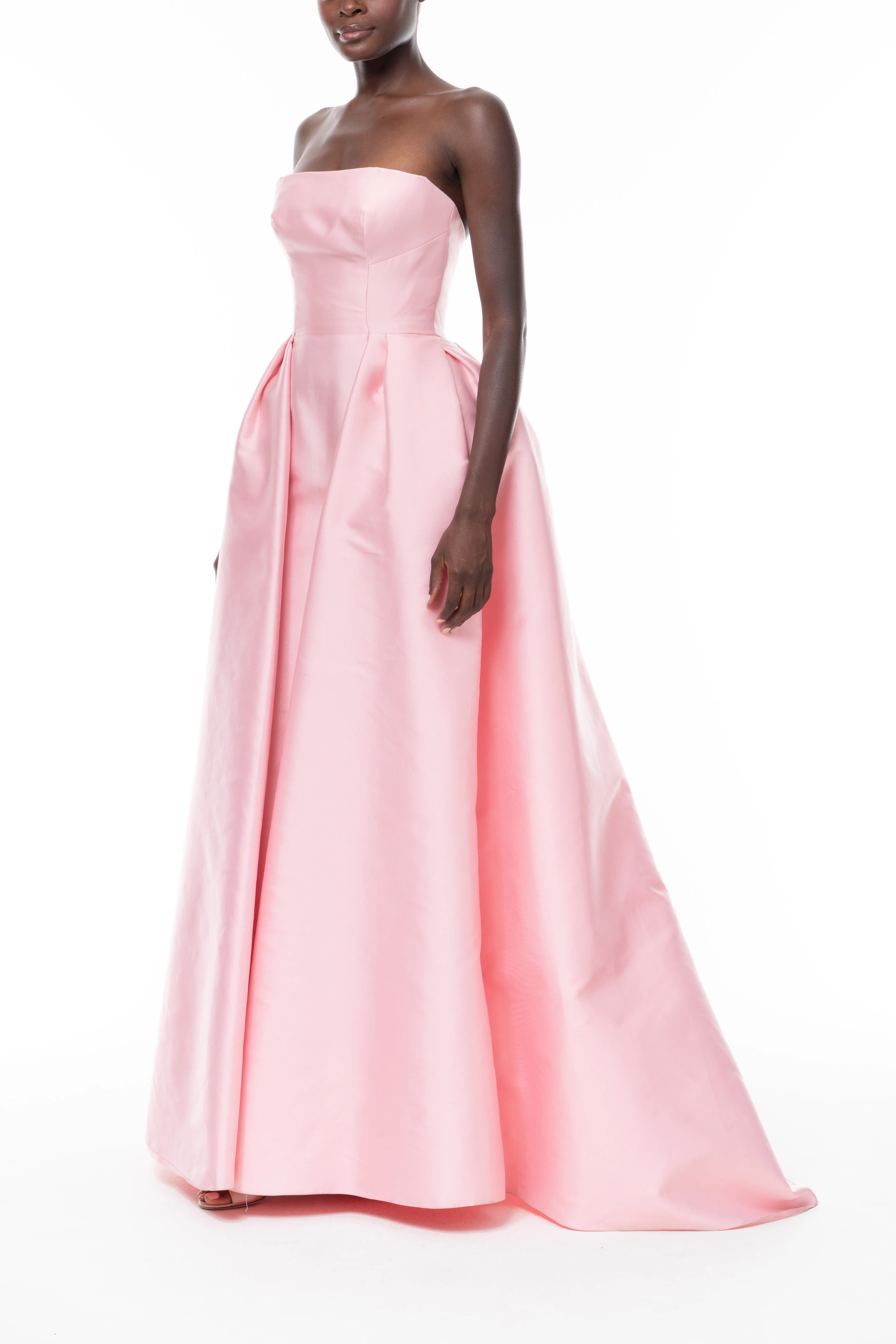 Carnation Strapless Ball Gown - Image 3