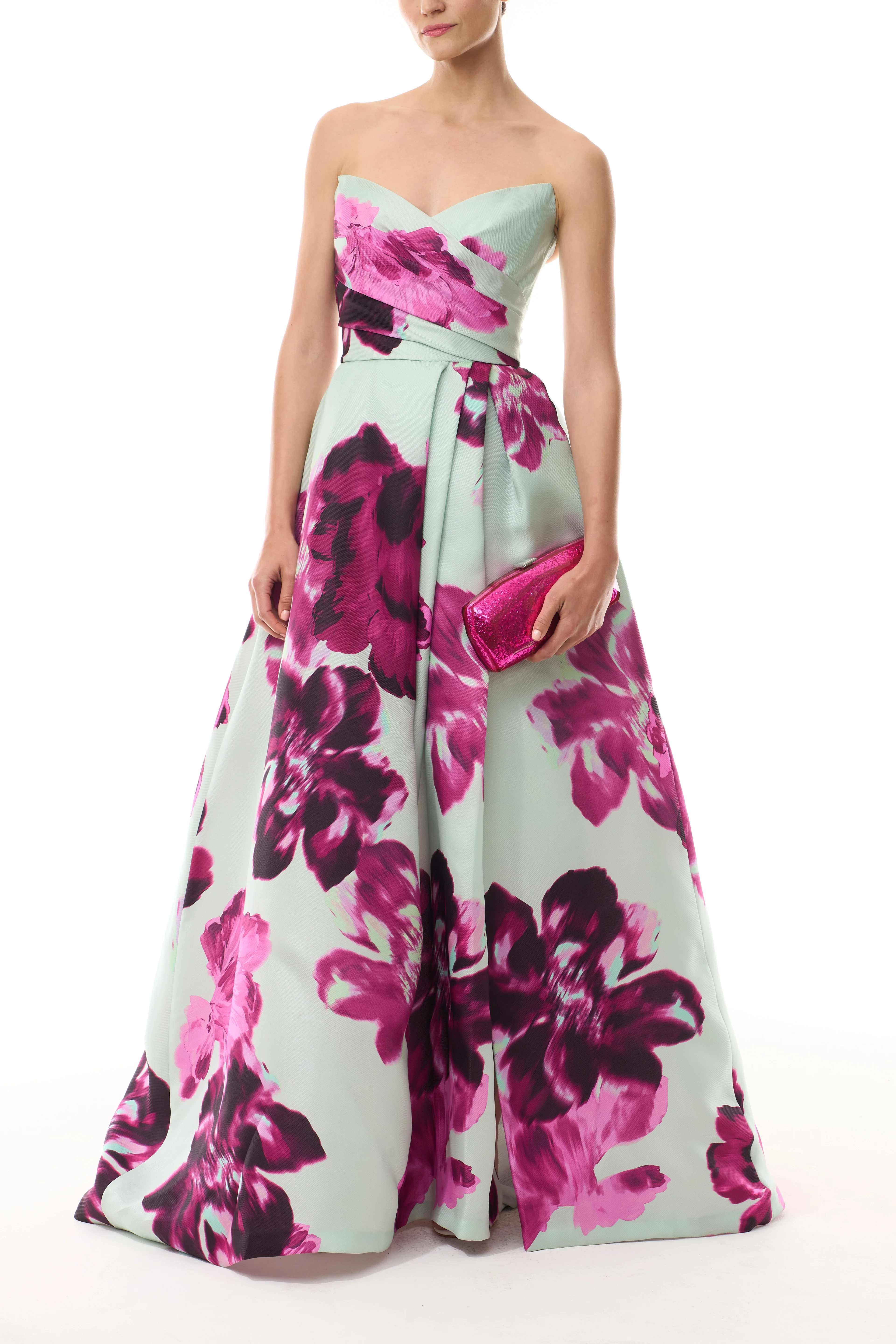 Electric Floral Ballgown - Image 7