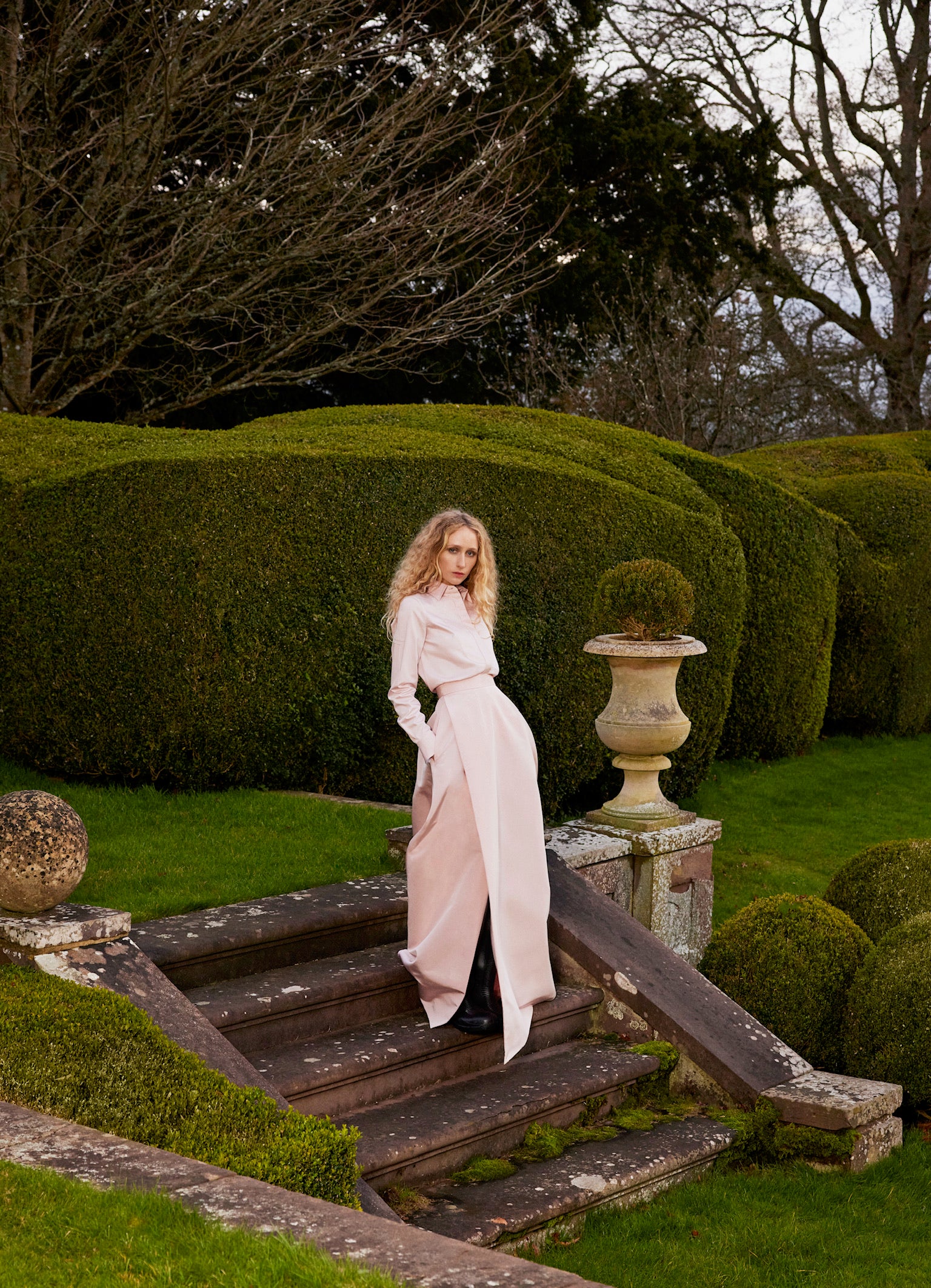 Faille Ball Skirt - Image 7