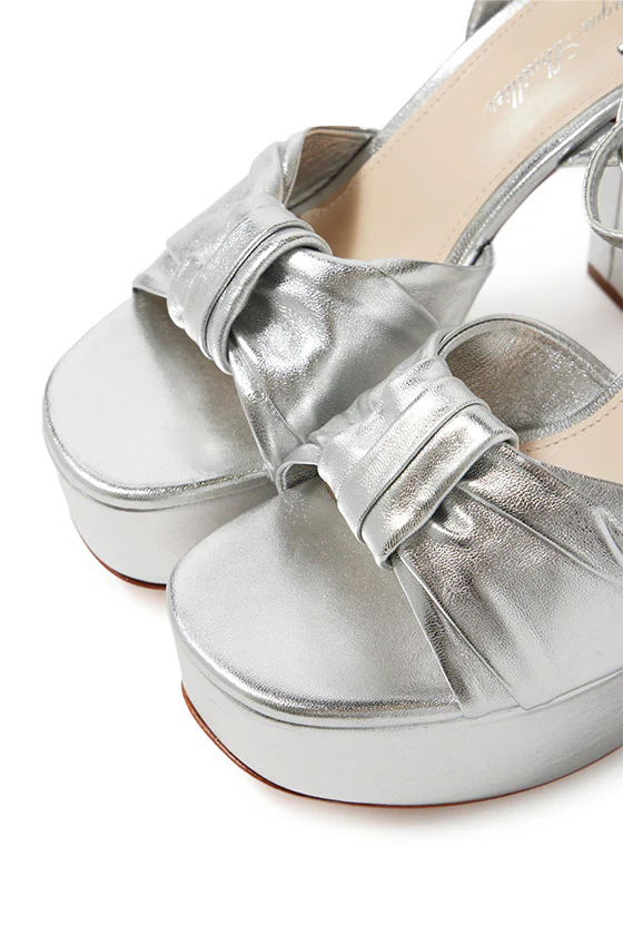 Kris Metallic Leather Platform - Image 5