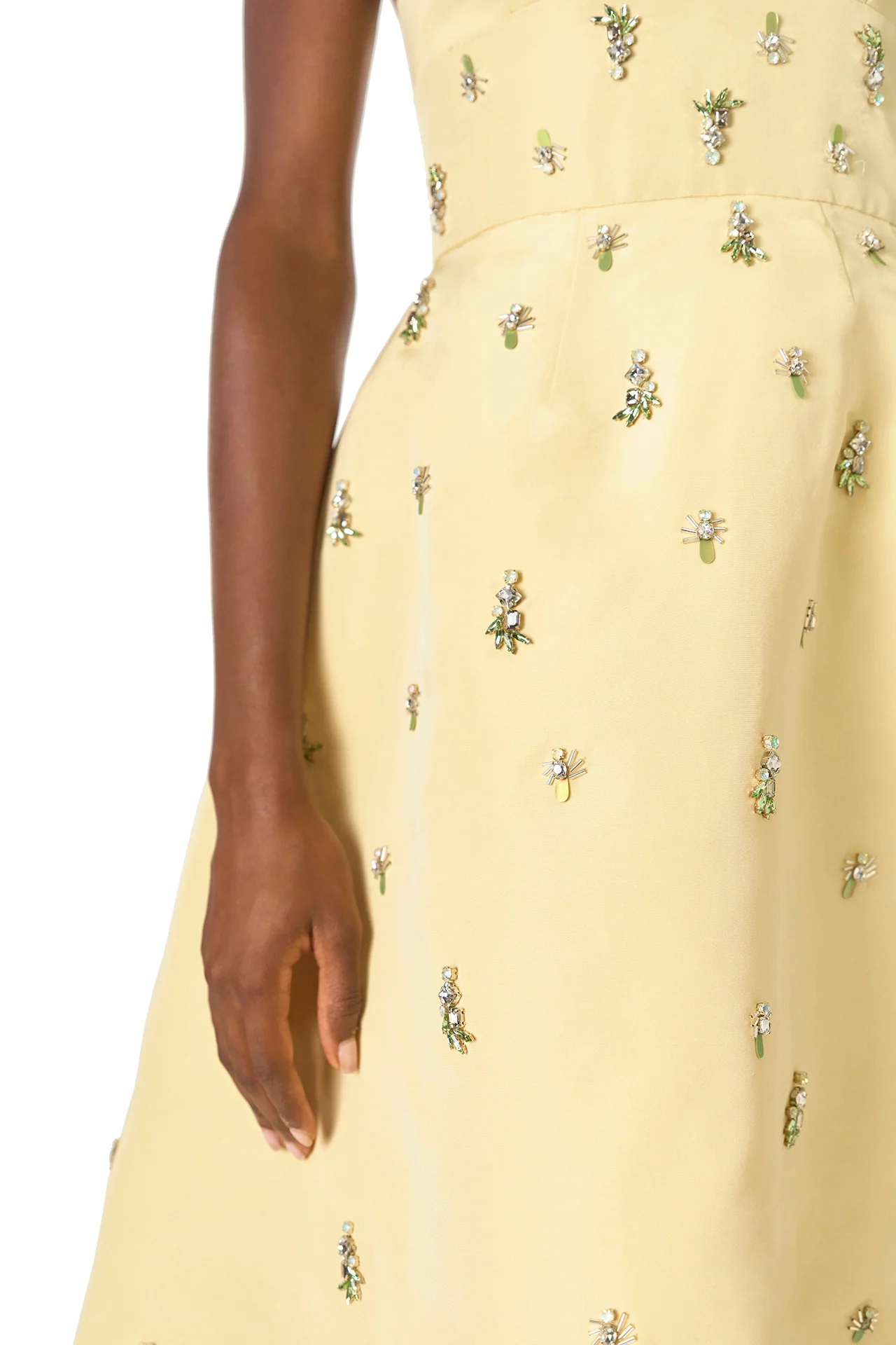 Limoncello Embroidered Cocktail Dress - Image 5