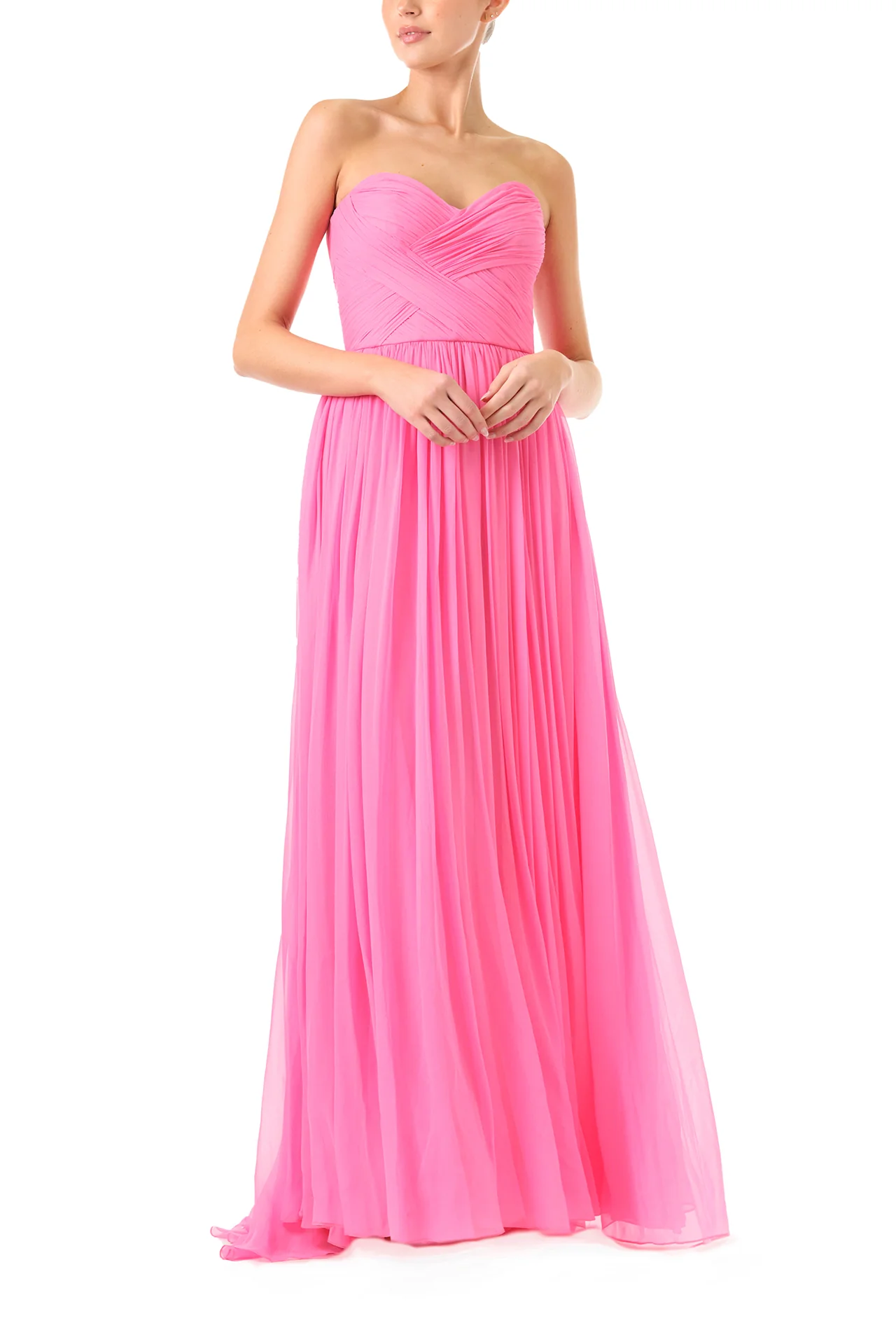 Sweetheart Strapless Chiffon Gown - Image 2