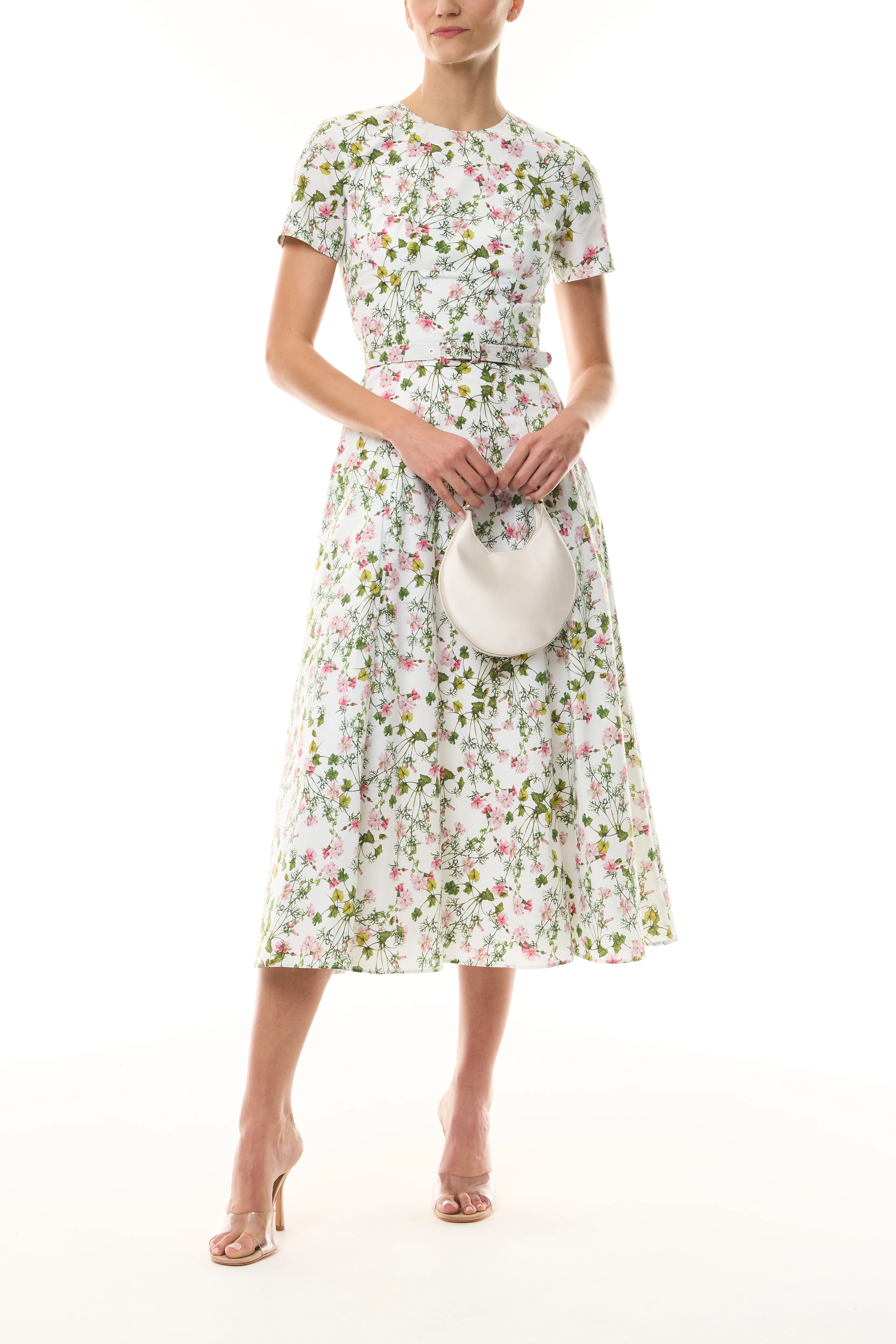 Short Sleeve Floral Day Dress - Image 4