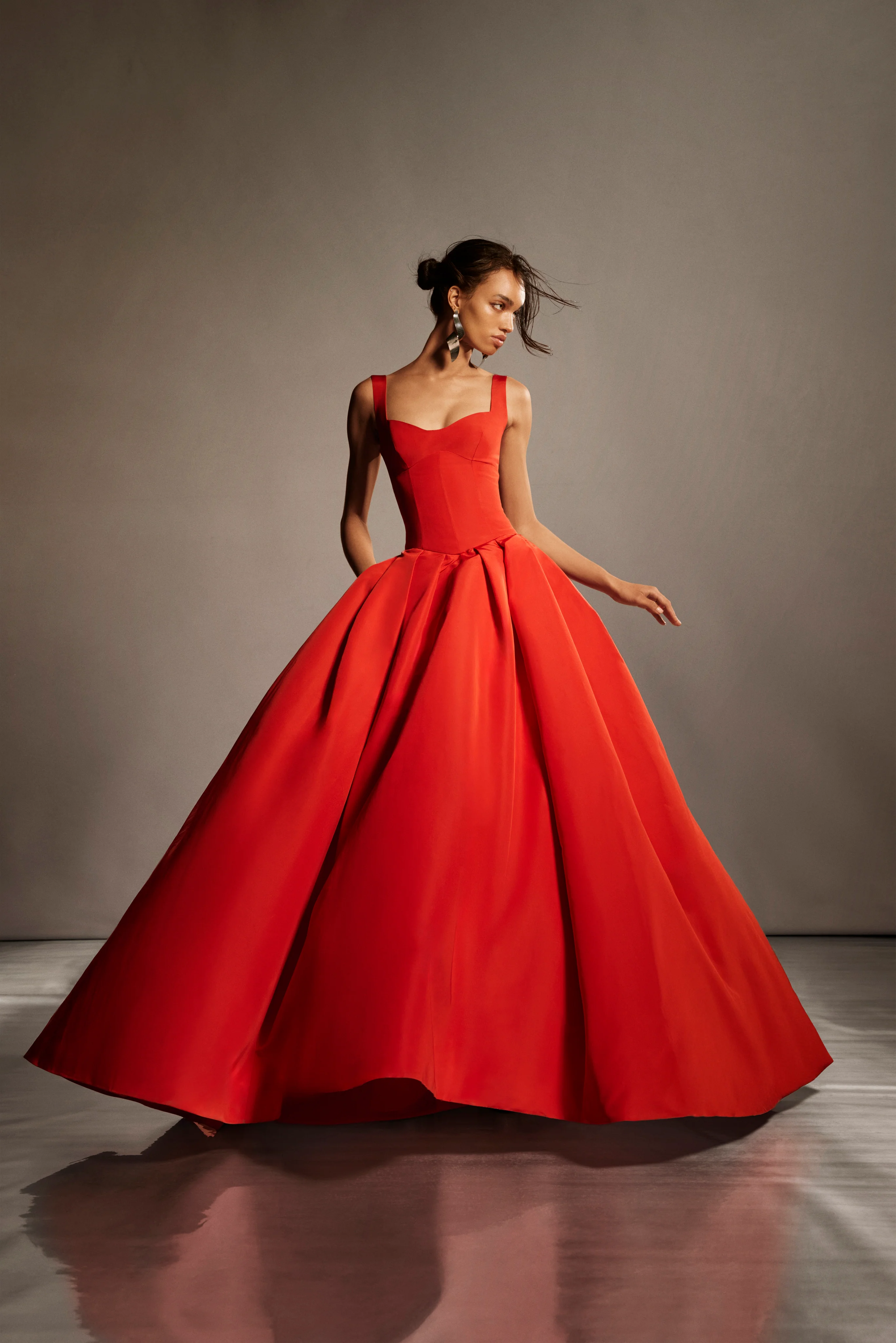 Poppy Basque Waist Ballgown - Image 2