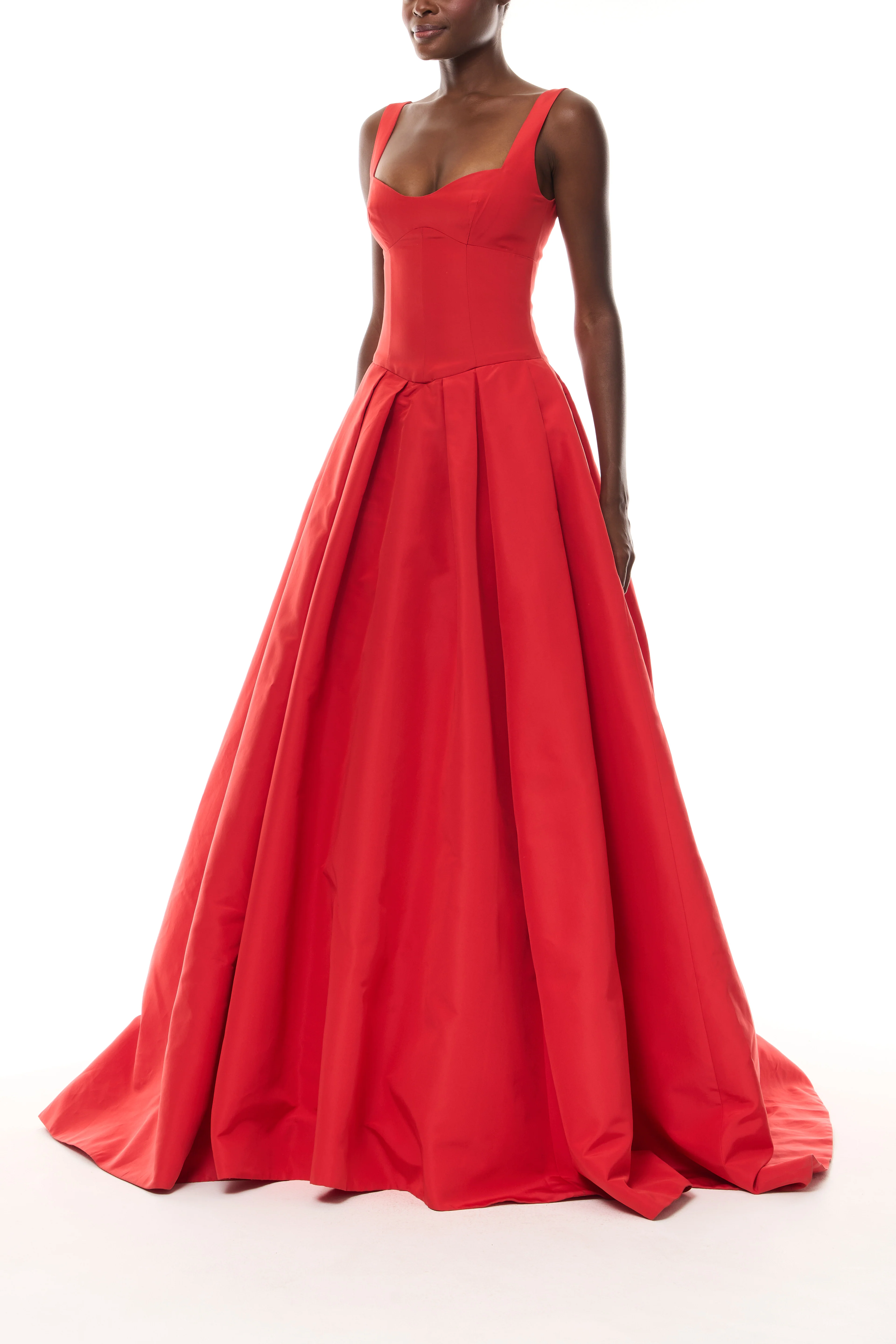 Poppy Basque Waist Ballgown - Image 4