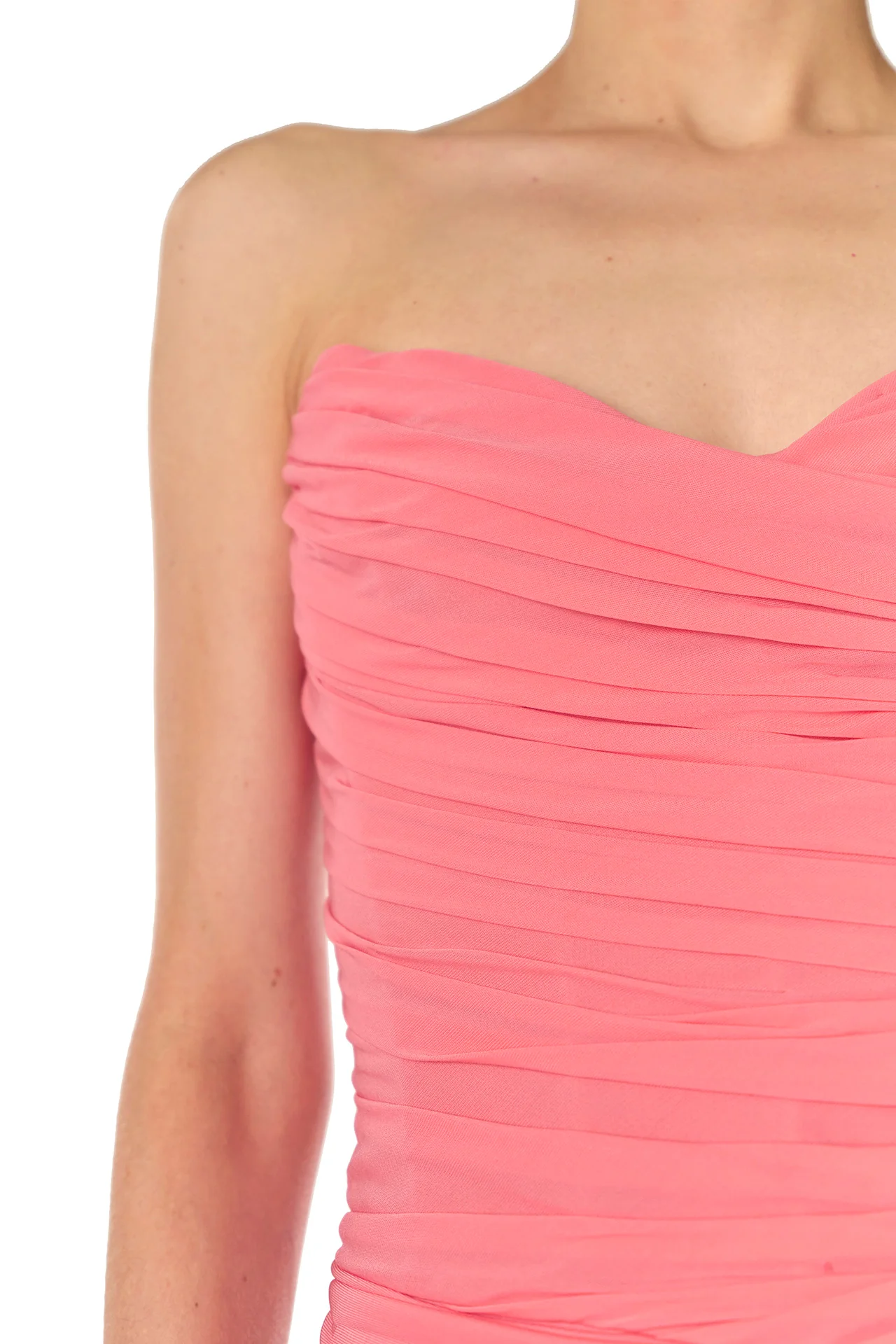 Strapless Draped Jersey Gown - Image 2